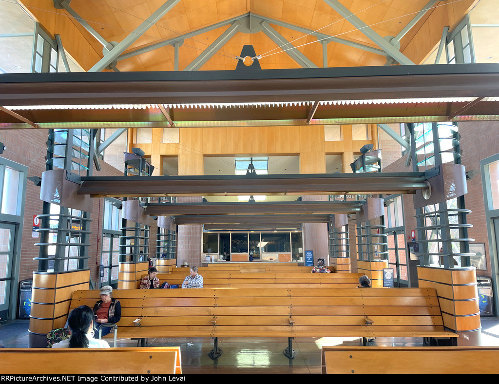 Interior of Martinez Station 